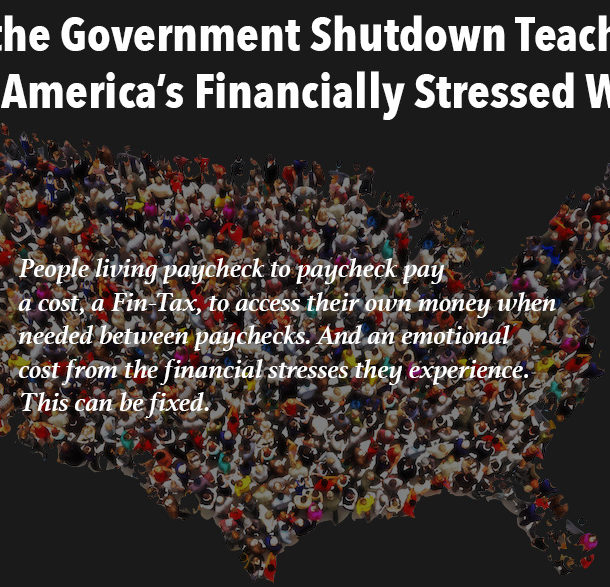 What the Government Shutdown Teaches Us About America’s Financially Stressed Workers