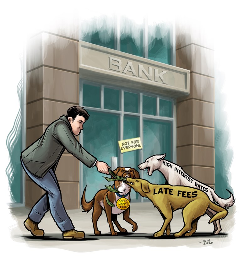 The High Cost of Living Outside the Banking System