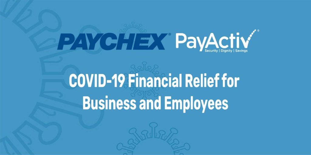 Paychex and Payactiv partner for COVID19 financial relief