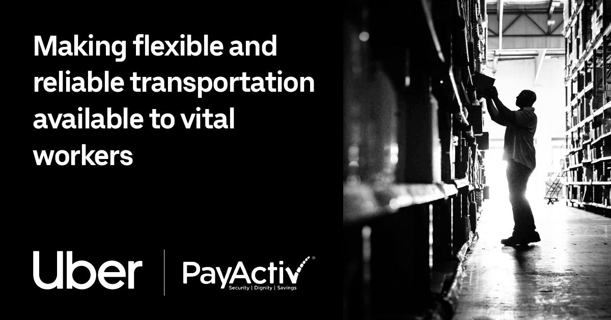 PayActiv and Uber Rides for Hourly Workers