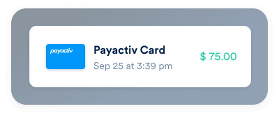 PAcard transactions