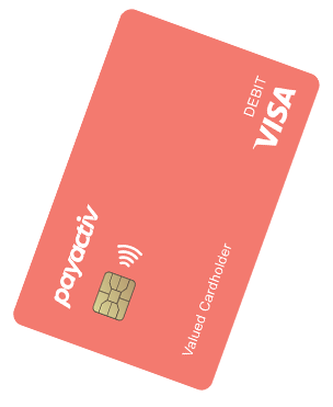 Payactiv Card Coral