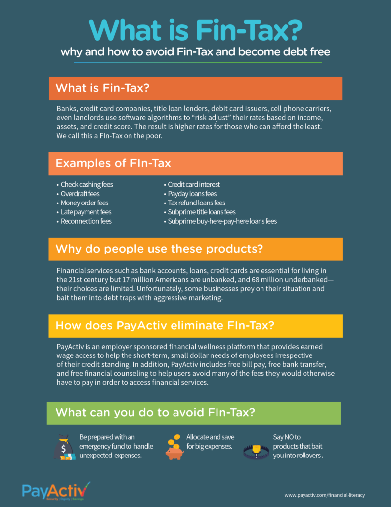 Why and How to Avoid Fin-Tax