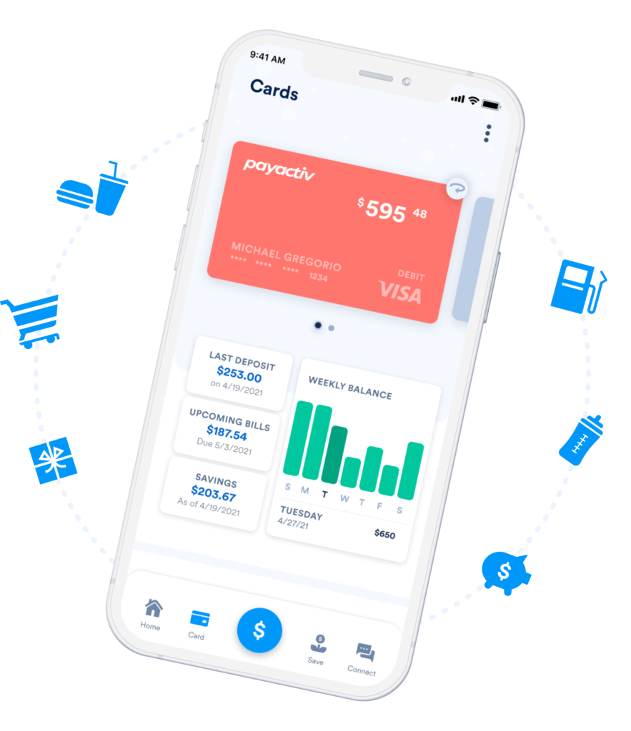 Payactiv card hero