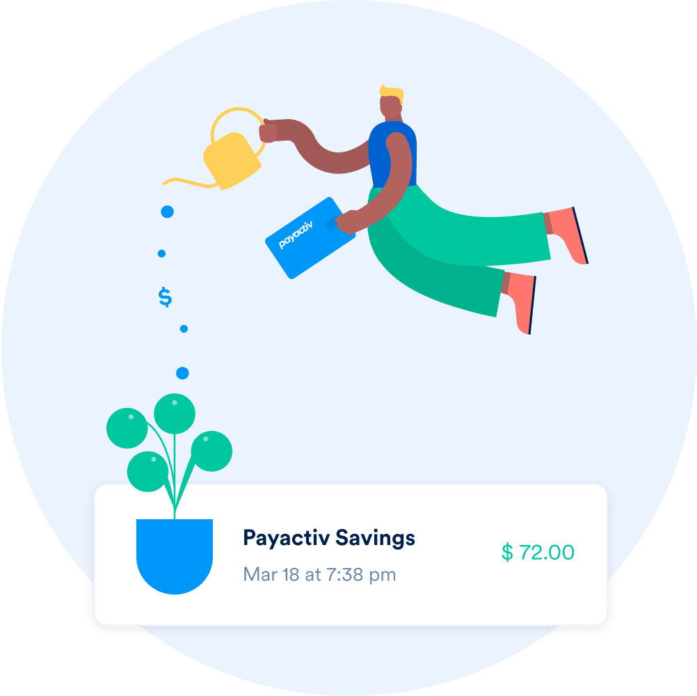 Many ways to save with Payactiv app and card