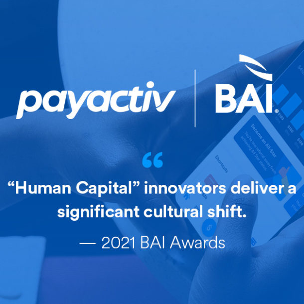 Payactiv Is a Finalist for the 2021 BAI Global Innovation Award