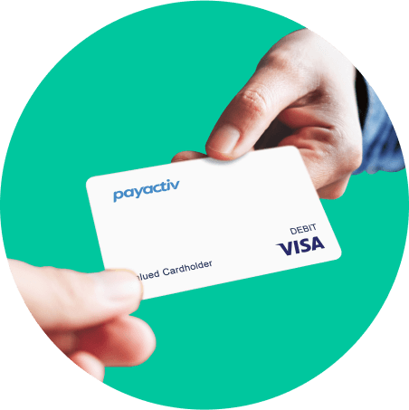 Meet your new Payactiv Visa Payroll Card