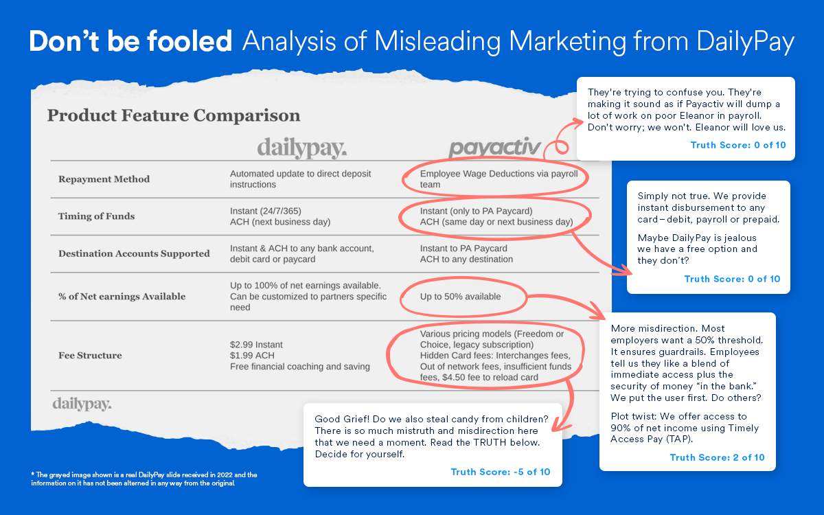How does DailyPay compare to Payactiv