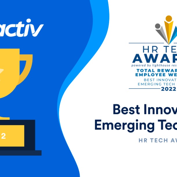 Payactiv Named Best Innovative or Emerging Tech Solution at 2022 HR Tech Awards