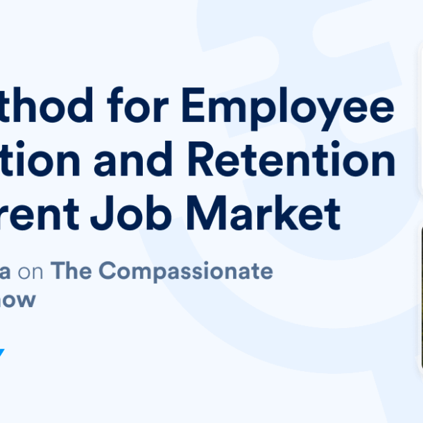 Sabina Bhatia on The Compassionate Capitalist Show with Karen Rands #1 Method for Employee Attraction and Retention in Current Job Market